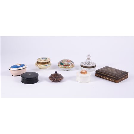 SCATOLETTE PORTAGIOIE e PORTA TALCO