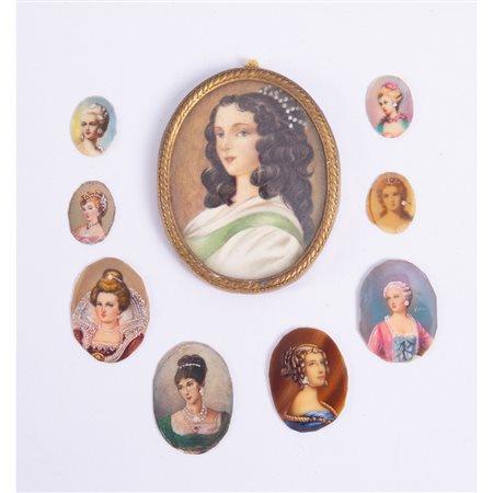 OTTO miniature, "Volti di Nobildonne"