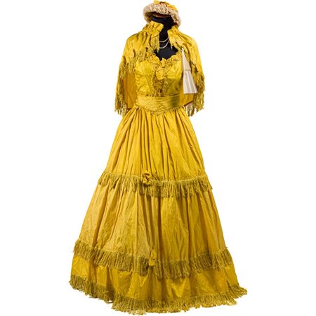 ABITO DA BALLO IN QUATTRO PEZZI EPOCA 1865