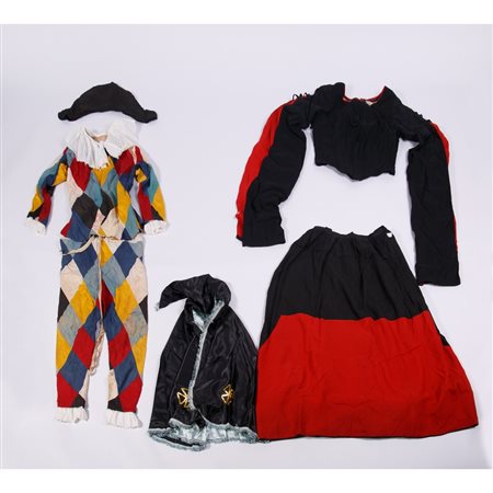 SETTE ABITI DI CARNEVALE DEL XIX E XX SECOLO