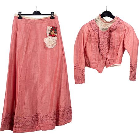 ABITO FEMMINILE E DESABILLE’ EPOCA XIX SECOLO