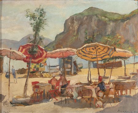 DIPINTO CAPRI DI ANTONIO BARRERA, 1934