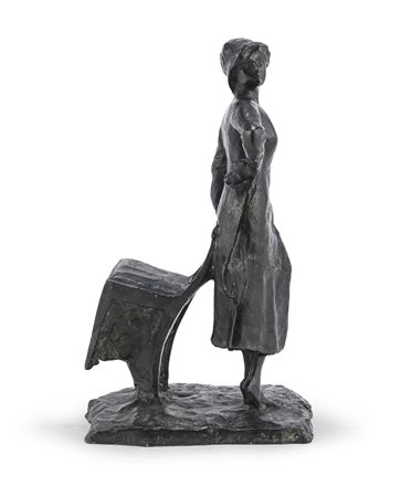 SCULTUA RAGAZZA DI TORQUATO TAMAGNINI