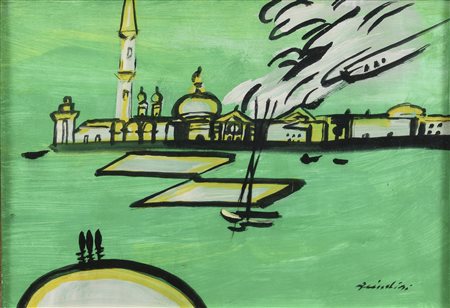 DIPINTO VENEZIA DI REMO BRINDISI