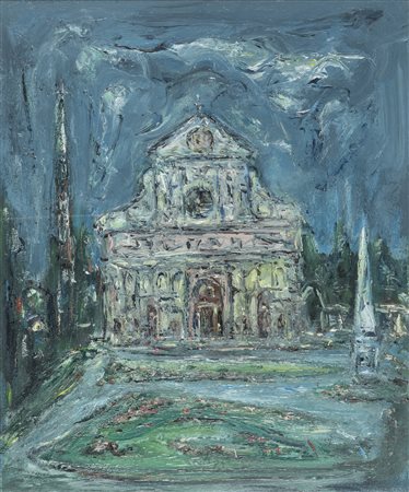 DIPINTO SANTA MARIA NOVELLA DI GIOVANNI STRADONE, 1955