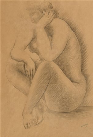 DISEGNO NUDO DI GIUSEPPE MAZZULLO