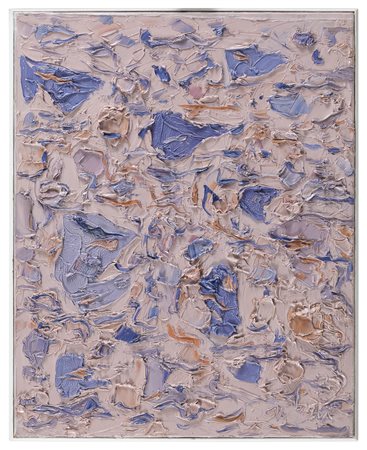 DIPINTO ASTRATTO DI PIERO SADUN, FINE ANNI '60