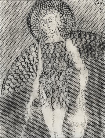 STUDIO PER COSTUME DI CORRADO CAGLI, 1960