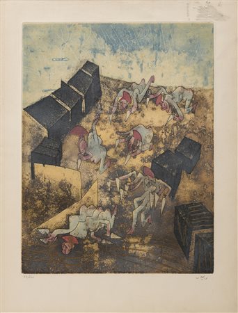 INCISIONE DI ROBERTO SEBASTIAN MATTA