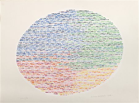 SERIGRAFIA DI PIERO DORAZIO, 1982