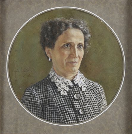 PASTELLO RITRATTO DI SIGNORA