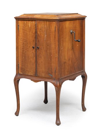 MOBILE GIRADISCHI IN FAGGIO, DULCETTO INGHILTERRA