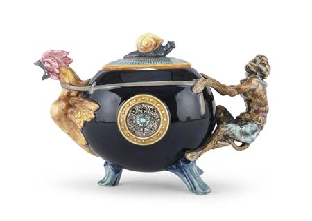 MONKEY TEAPOT, MINTON ARCHIVE COLLECTION COCKEREL & AMP