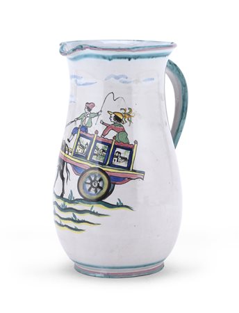 BROCCA IN CERAMICA, ZACCAGNINI ANNI '50