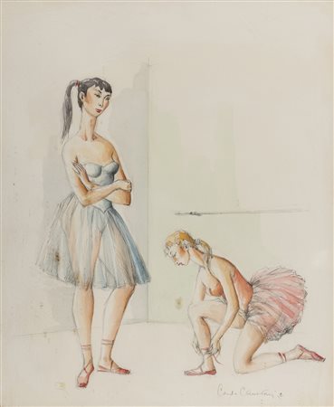 ACQUERELLO DI CARLO CANEVARI