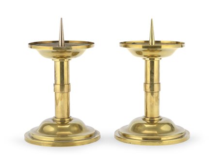 COPPIA DI CANDELIERI, STILE DECÒ