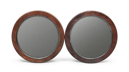 COPPIA DI SPECCHIERE CIRCOLARI, ANNI '70