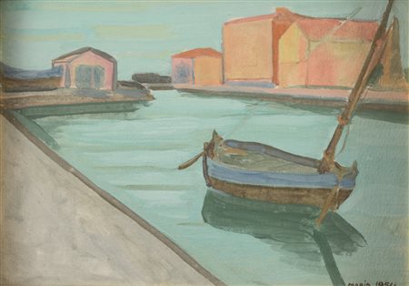 DIPINTO PAESAGGIO DI MARIO PIANCASTELLI