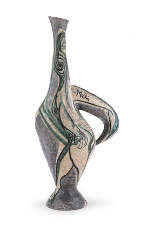 VASO IN CERAMICA DI SALVATORE MELI, ANNI '50