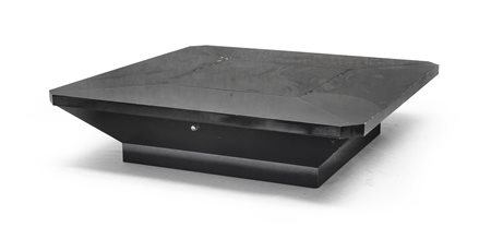 TAVOLO DA SALOTTO IN EBANO, SORMANI ANNI '70