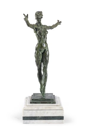 SCULTURA DANZATRICE DI FRANCESCO MESSINA, 1969