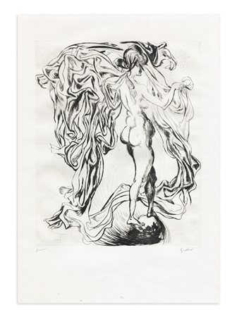 RENATO GUTTUSO (1912-1987) - Omaggio a Dürer, 1971