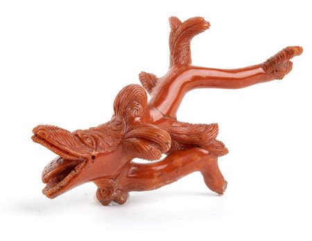 Scultura italiana in corallo -XVIII secolo