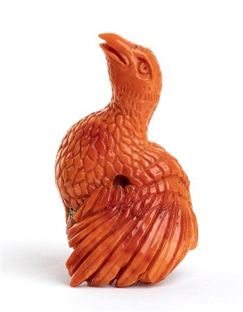 Scultura italiana in corallo -XIX secolo