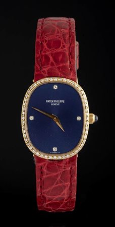 PATEK PHILIPPE: orologio polso lady in oro e diamanti, ref. 4382