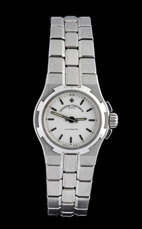 VACHERON CONSTANTAIN overseas: orologio polso lady in acciaio, ref. 12050/423A