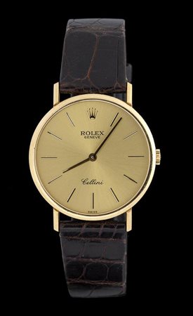 ROLEX Cellini: orologio polso uomo in oro, ref. 5112