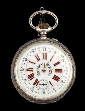 Orologio da tasca in argento