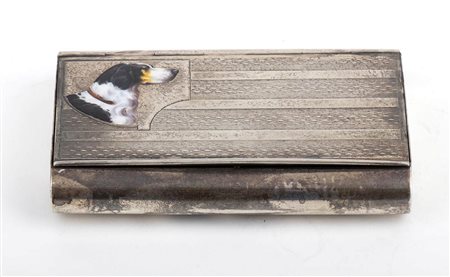 Tabacchiera svizzera in argento - Le Locle, 1882-1934