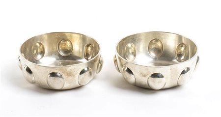 Coppia di ciotole italiane in argento -  1969, BULGARI