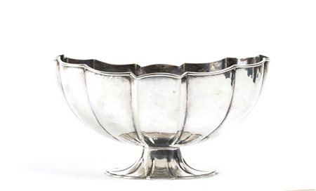 Cestino italiano in argento - Milano 1935-1945, argentiere MARIO BUCCELLATI