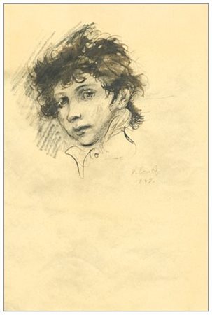 PRIMO CONTI Firenze 1900 – Fiesole 1988 Senza titolo 1949 Inchiostro su carta...