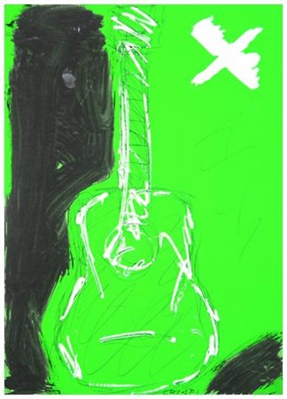 GIUSEPPE CHIARI Firenze 1926 – Firenze 2007 Chitarra 2000 Pittura e t.m. su...