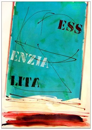 ANTONIO DEL DONNO Benevento 1927 Essenzialità 1978 Pittura e t.m. su tela 100...