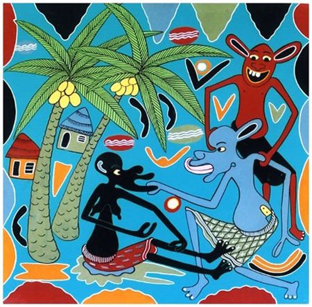 GEORGE LILANGA Kikwetu (Tanzania) 1934 – Dar es Salaam (Tanzania) 2005 Hacha...