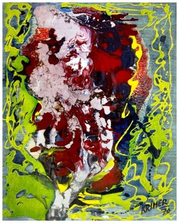 KRIMER (Cristoforo Mercati) Perugia 1908 – Viareggio 1977 Senza titolo 1970...