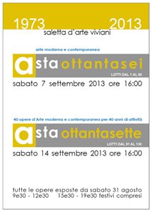 Asta N. 86 - Arte Moderna e Contemporanea