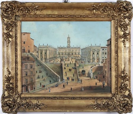 Scuola del XIX secolo, Vedute di Roma