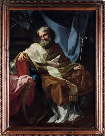 Corrado Giaquinto (Molfetta 1703 - Napoli 1765) e bottega, San Nicola di Mira e di Bari
