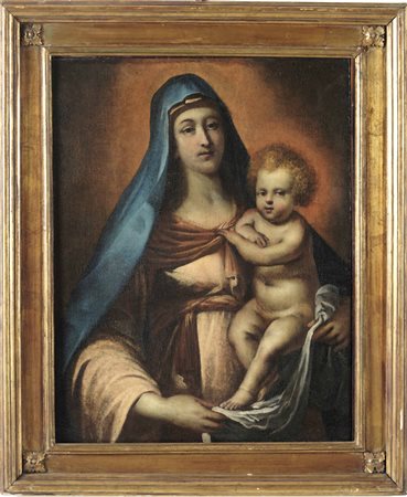 Scuola veneta del XVII secolo, Madonna con Bambino
