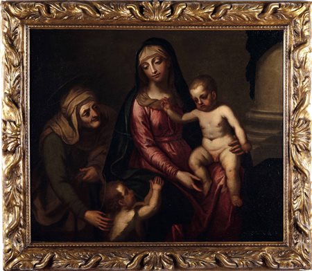 Maganza Alessandro, Madonna col Bambino, Sant’Anna e San Giovannino