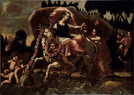 Scuola del XVII secolo, Ratto di Europa