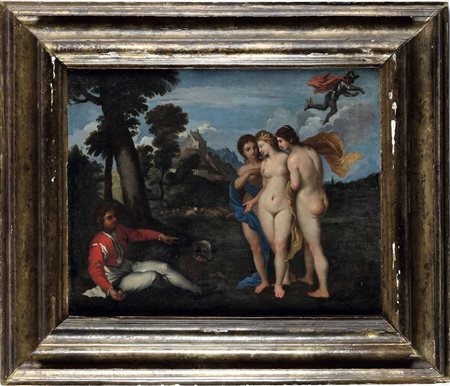 Zorzi Giorgio detto Giorgione copia da, Il giudizio di Paride
