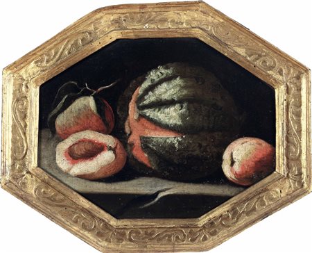 Scuola italiana del XVIII secolo, Natura morta con frutta