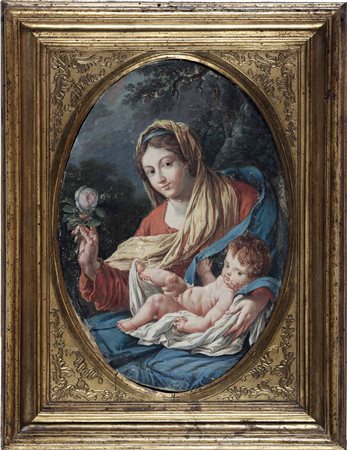 Allegri Antonio detto il Correggio copia da, Madonna con Bambino