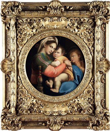 Sanzio Raffaello copia da, Madonna della Seggiola